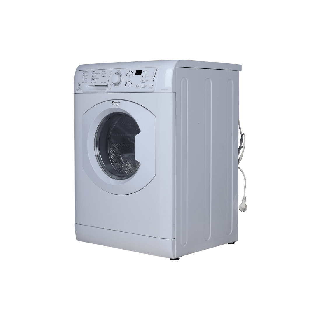 Lave-Linge Sechant 7 kg Reconditionné HOTPOINT ARISTON ARMXXF 145 : vue du côté gauche