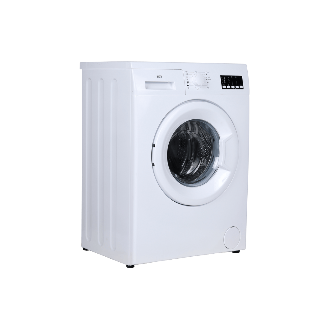 Lave-Linge Hublot 6 kg Reconditionné LISTO LF612-L3B : vue du côté gauche