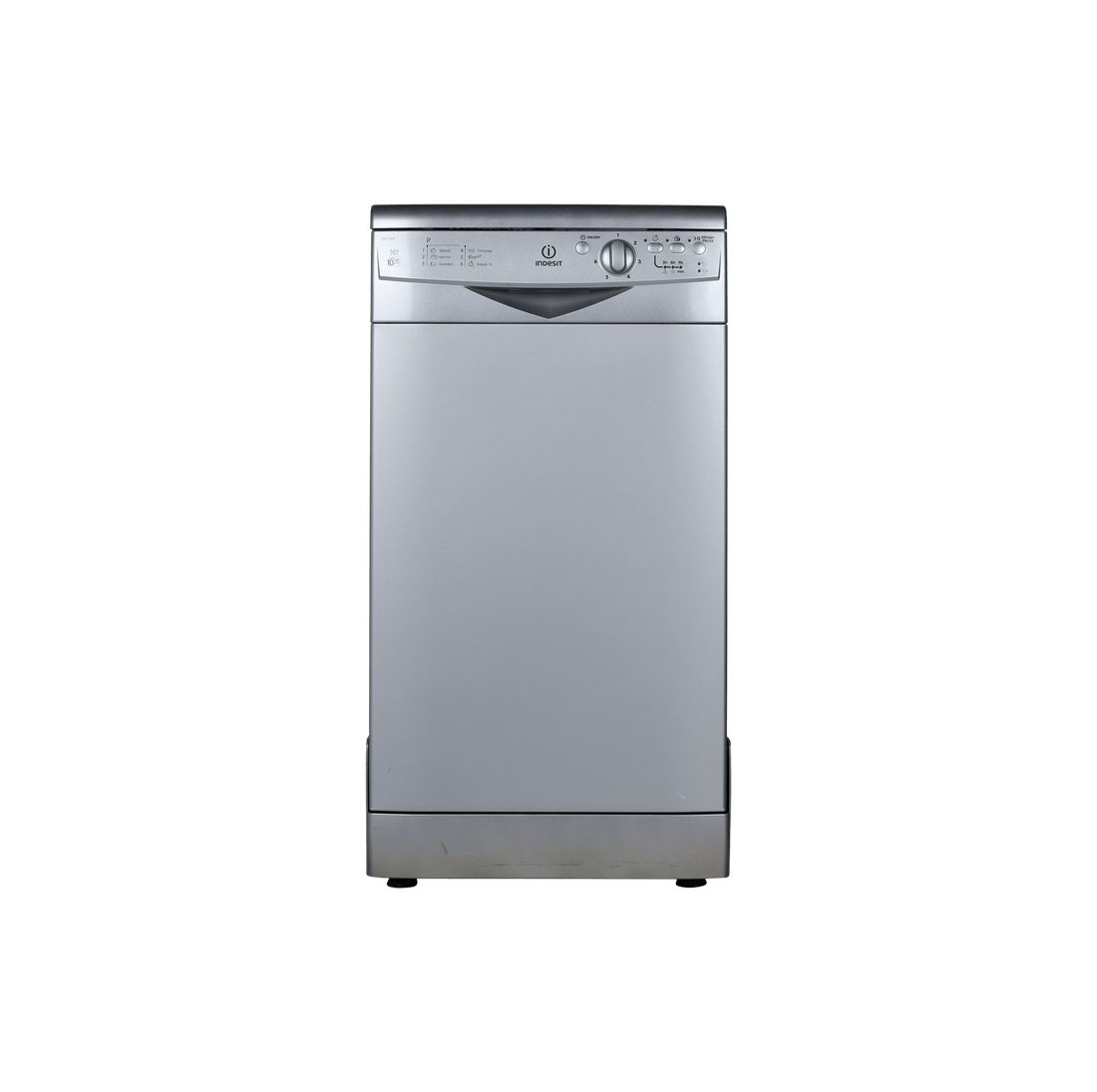 Lave-Vaisselle Pose Libre 10 Cvts Reconditionné INDESIT DSG 263 S FR : vue de face