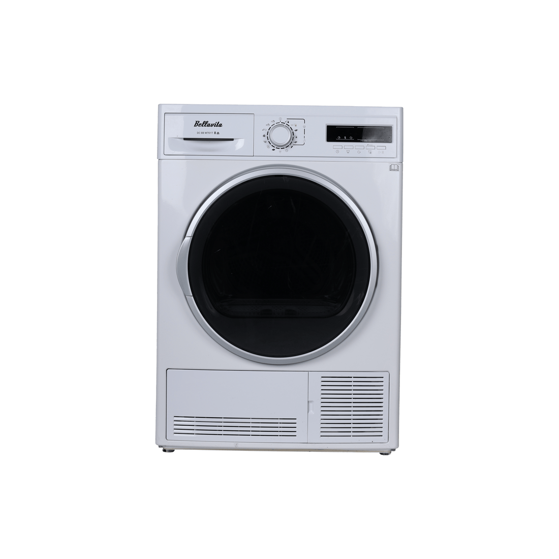 Seche-Linge Condensation 8 kg Reconditionné BELLAVITA DC 8 B W701T : vue de face