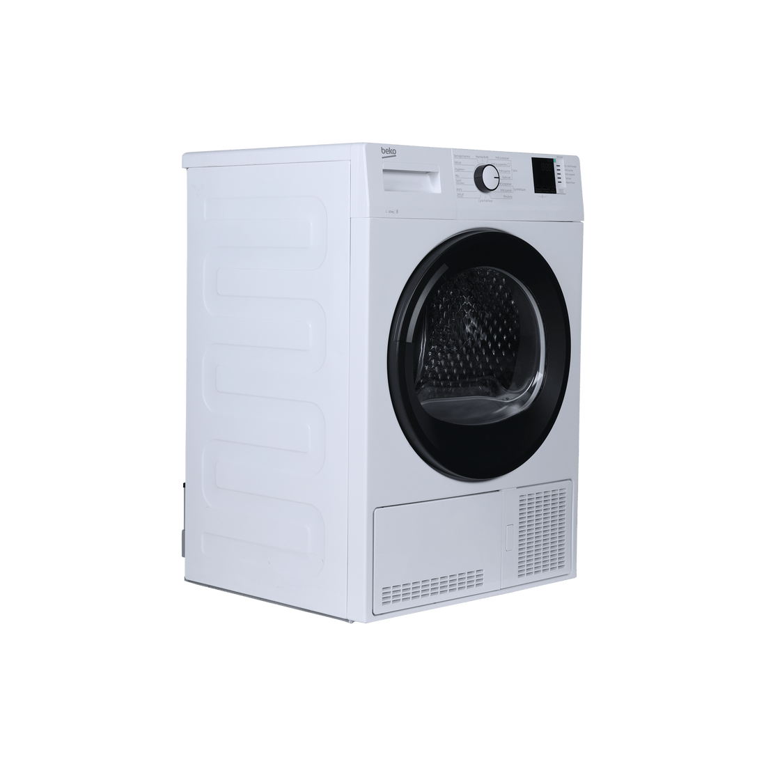 Seche-Linge Condensation 10 kg Reconditionné BEKO DBED10GWS : vue du côté gauche