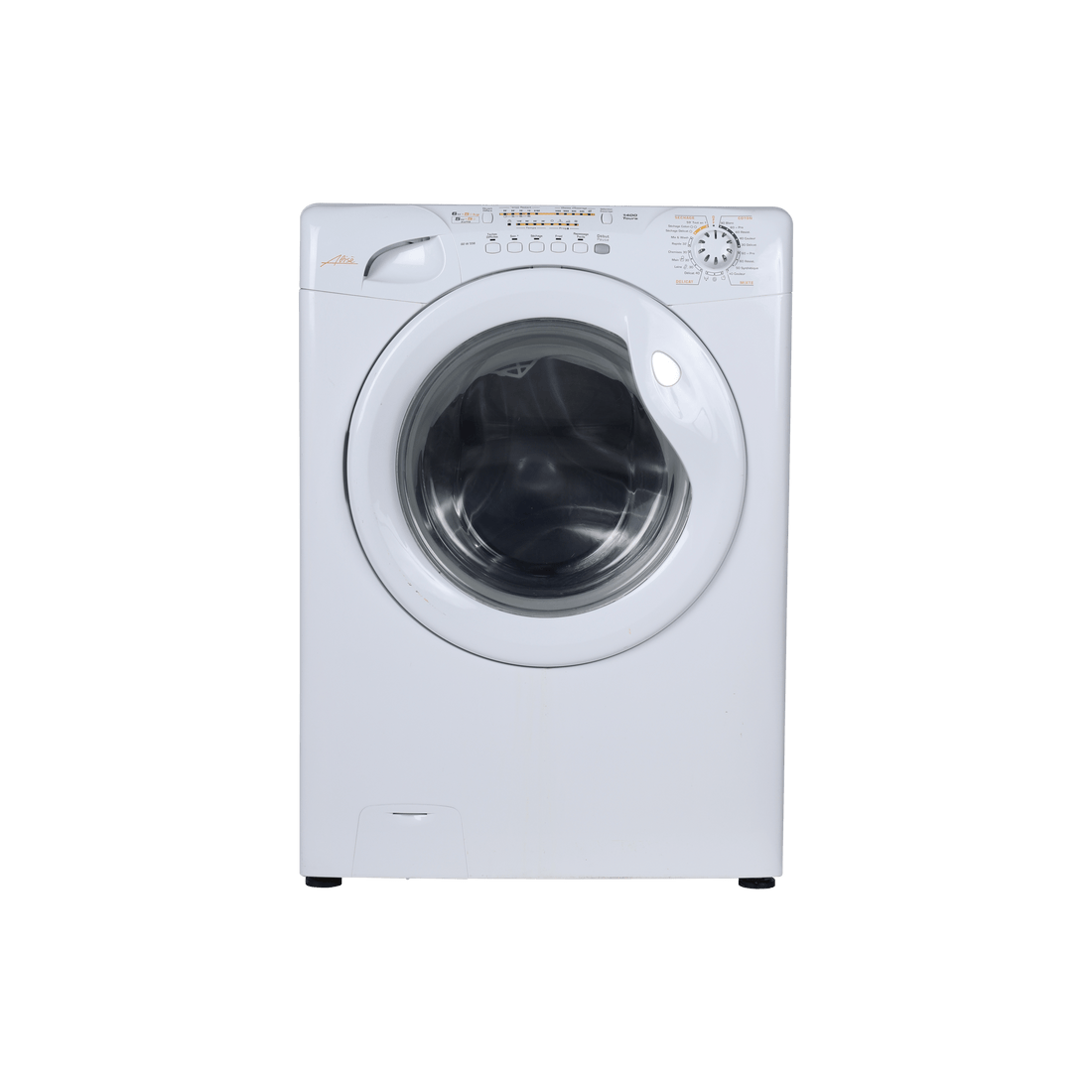 Lave-Linge Sechant 6 kg Reconditionné CANDY GOW556 : vue de face