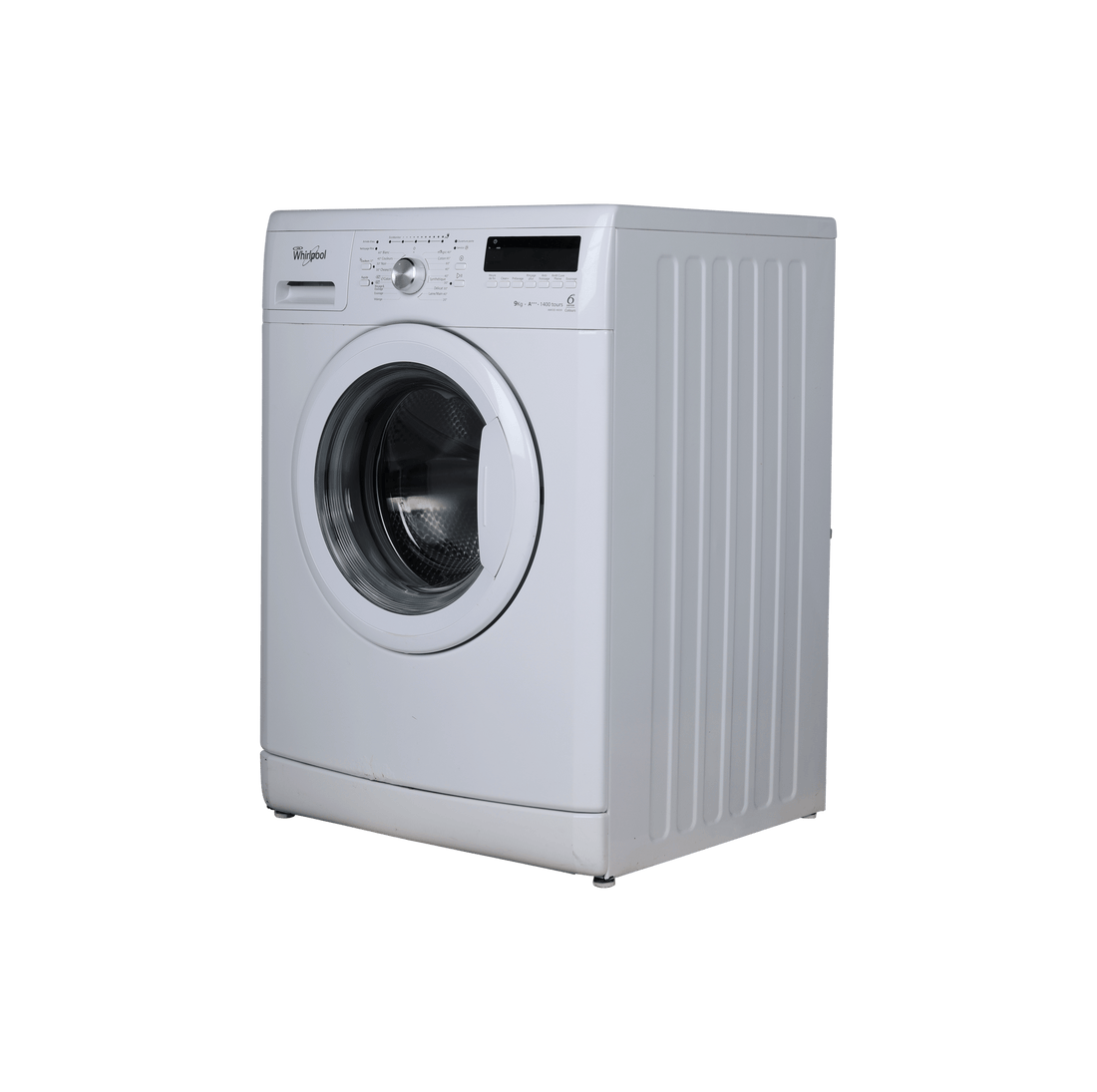 Lave-Linge Hublot 9 kg Reconditionné WHIRLPOOL AWOD4939 : vue du côté droit