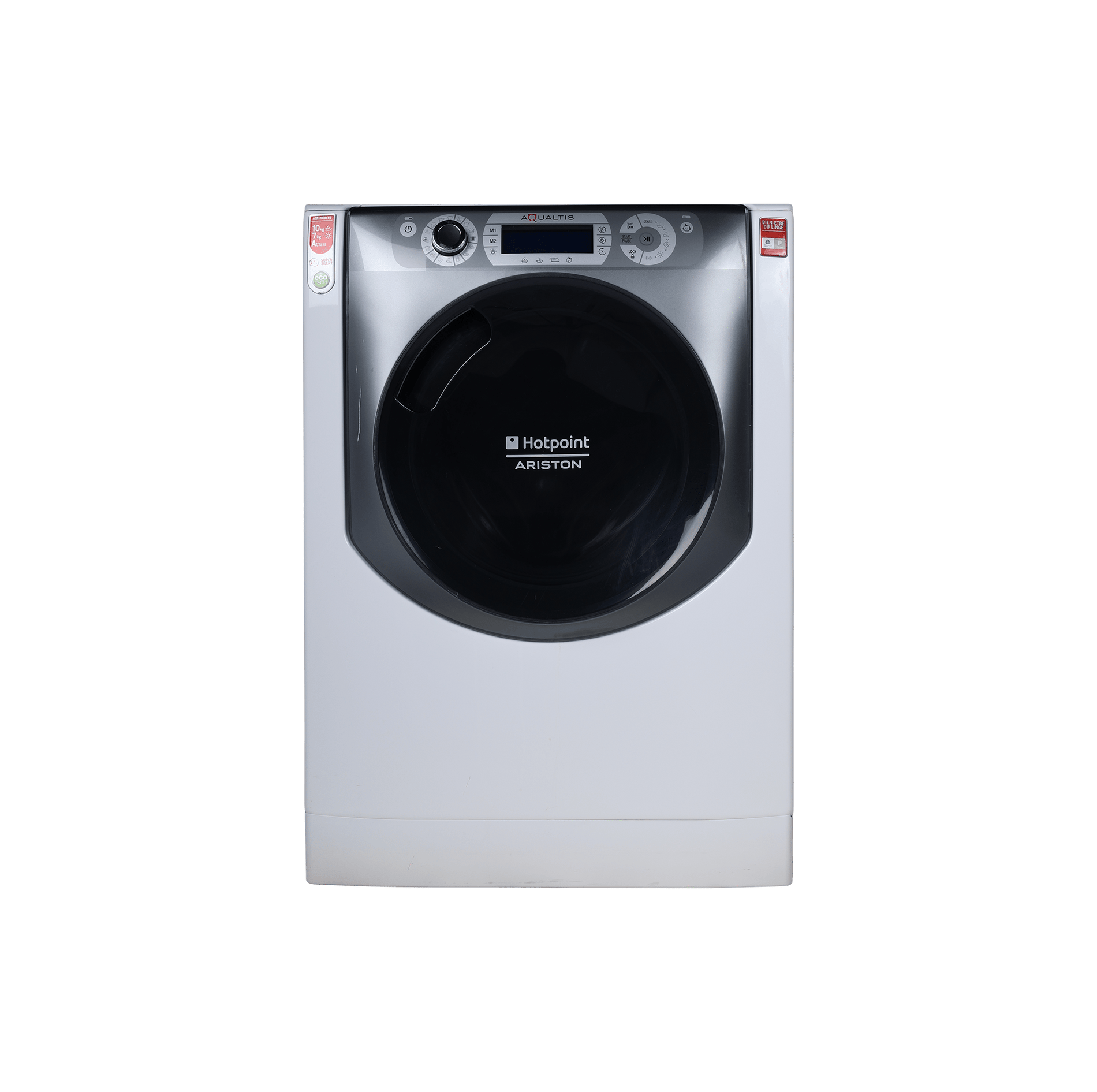 Lave-Linge Sechant 10 kg Reconditionné HOTPOINT AQD 1070 D 69 FR : vue de face