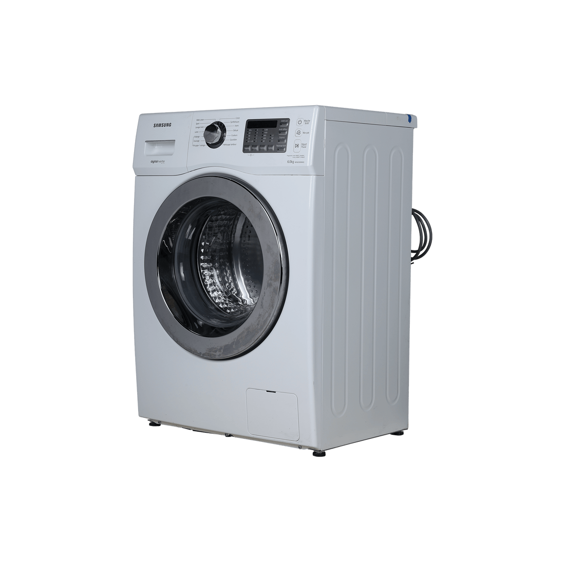 Lave-Linge Hublot 6 kg Reconditionné SAMSUNG WF602B2BKWQ : vue du côté droit